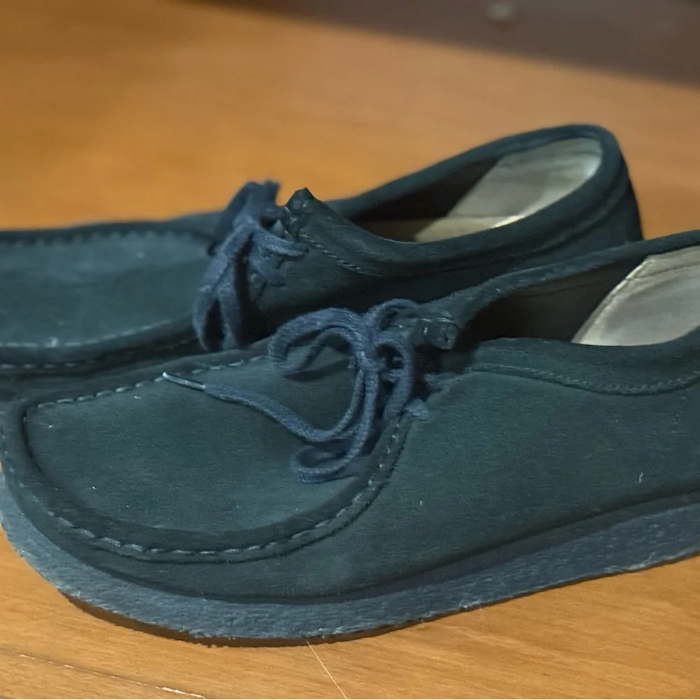 Clarks Original Black Suede Low Chukka Boots Men’s 10 (9 UK)